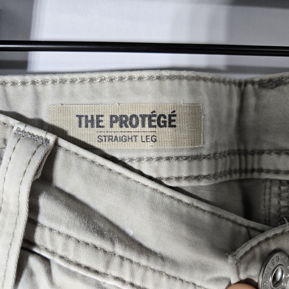 The Protege Straight Leg Pants - Beige